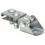 Cable Sway Brace Attachment: Carbon Steel, 2 in Ht, 5 in Lg, 2 in Wd