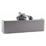 LCN Door Closer: Std Mounting Type, Grade 1 - Heavy Duty, Aluminum, 12 1/8 in Lg, 2 1/4 in Wd