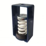 APPROVED VENDOR Hanger-Mount Vibration Isolator: Spring, 625 lb Capacity, 3 1/4 in Wd, 2 3/4 in Dpth