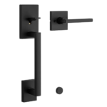 Kwikset San Clemente Front Door Handle No Lock