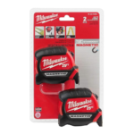 Milwaukee - 48-22-0125G - 25 ft. Magnetic Tape Measure - 2-Pack